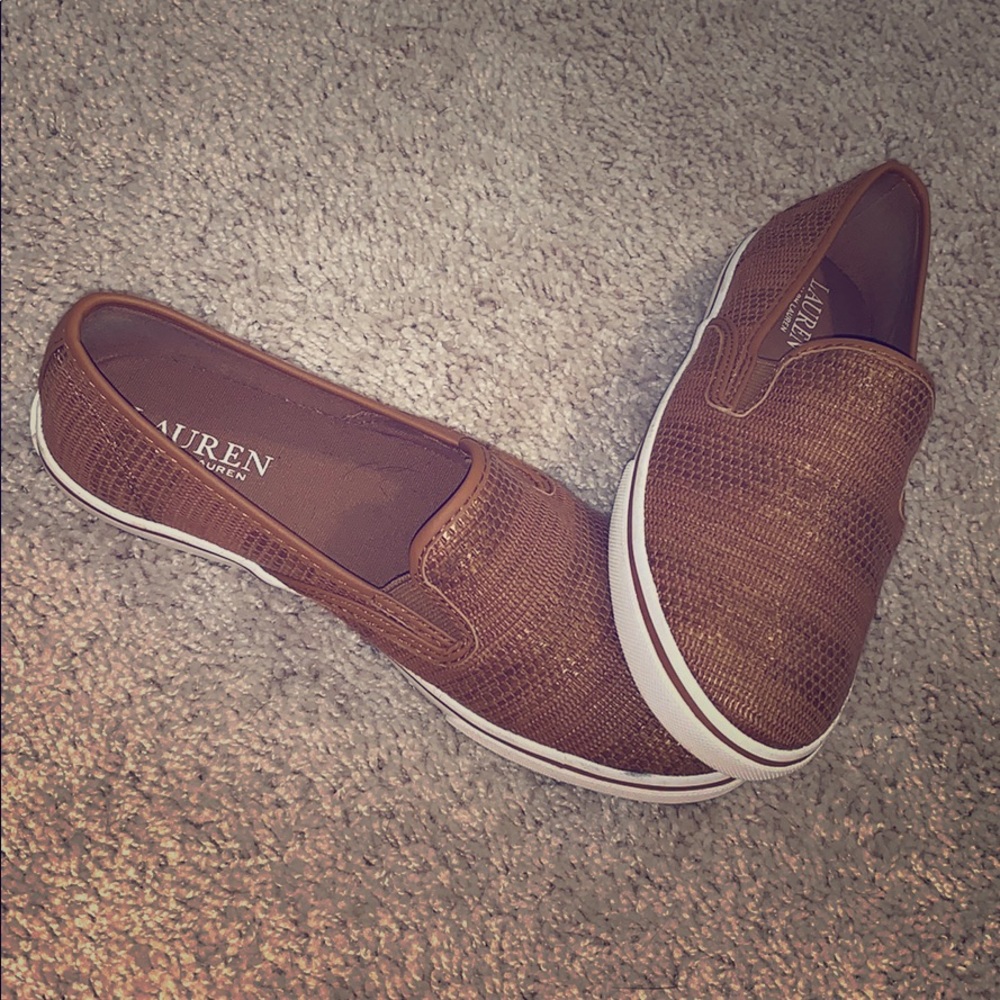 Slip on Ralph Lauren shoes